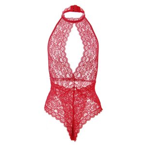 Subblime Bodysuit met open cups rood L/XL Subblime Bodysuit met open cups rood L/XL - Afbeelding 5