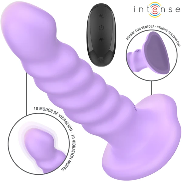 img_195468_f9f1b6896d3bae62e73e65289bf66512_1.png Intense Remote Control Brenda Vibrator met spiraalontwerp en afstandsbediening, Paars