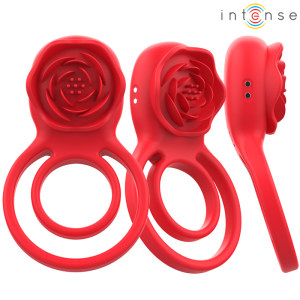 Intense Afstandsbediening Oplegtriller Gail Stimulator Roos 10 Trillingen Rood Intense Afstandsbediening Oplegtriller Gail Stimulator Roos 10 Trillingen Rood - Afbeelding 3