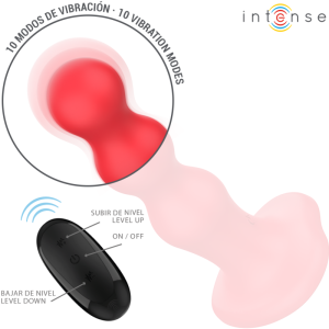 Intense Remote Control Cody Vibrator met zuignappen en afstandsbediening rood Intense Remote Control Cody Vibrator met zuignappen en afstandsbediening rood - Afbeelding 3