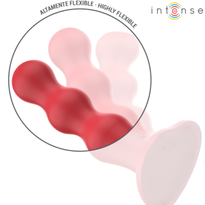 Intense Remote Control Cody Vibrator met zuignappen en afstandsbediening rood Intense Remote Control Cody Vibrator met zuignappen en afstandsbediening rood - Afbeelding 4