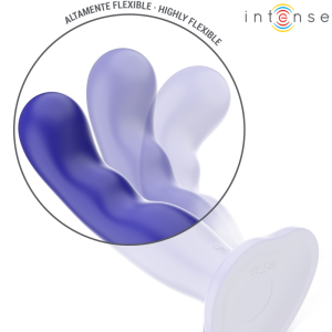 Intense Remote Control Shorty Vibrator met zuignappen, afstandsbediening, blauw Intense Remote Control Shorty Vibrator met zuignappen, afstandsbediening, blauw - Afbeelding 4