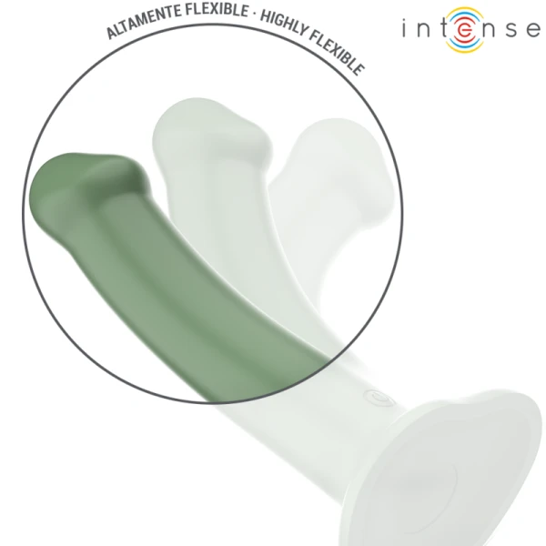 Intense Remote Control Becca Vibrator met zuignap en afstandsbediening, groen