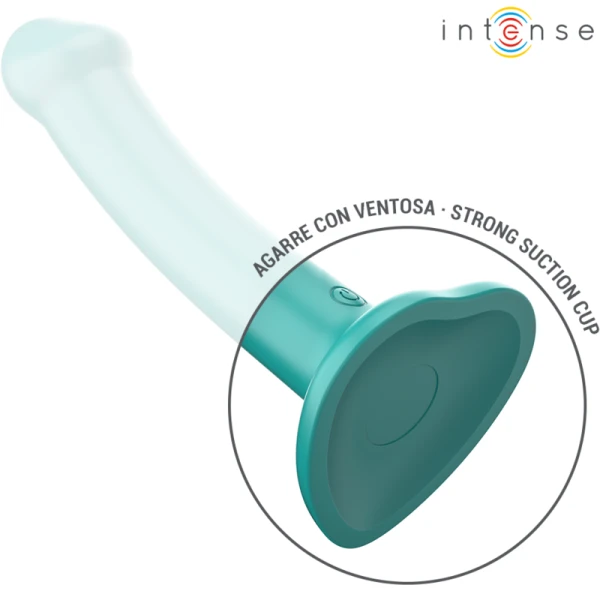 Intense Remote Control Vibrator Katie mit Saugnapf, 10 Modi, Blau