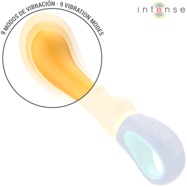 Intense High Tech Shaggy G-Punt Vibrator geel