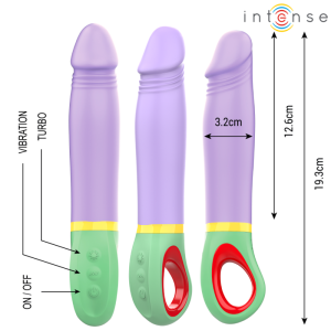Intense High Tech Velma Classic Vibrator lila Intense High Tech Velma Classic Vibrator lila - Afbeelding 2