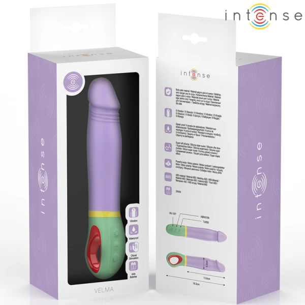 Intense High Tech Velma Classic Vibrator lila
