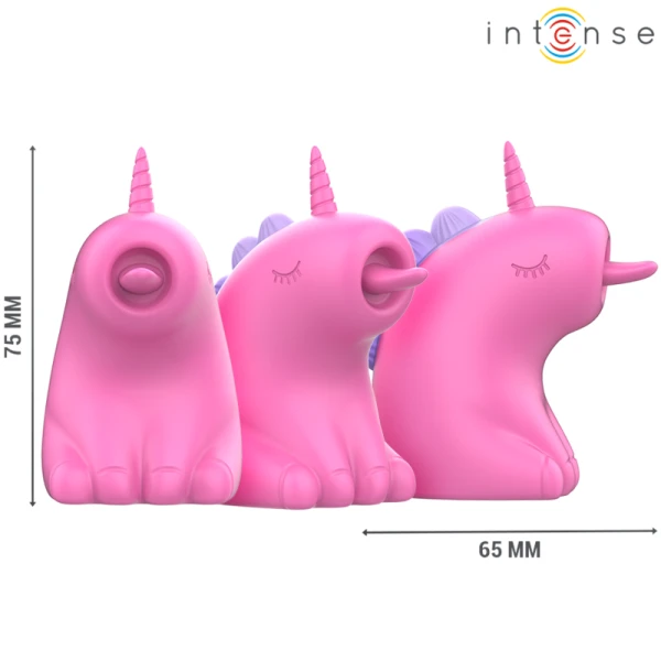 Intense FUN Toys Pinkie 360º Auflegevibrator Einhorn-Design klitoral Intense FUN Toys Pinkie 360º Auflegevibrator Einhorn-Design klitoral