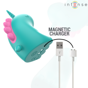 Intense FUN Toys Trixie opzetvibrator eenhoorn-ontwerp groen Intense FUN Toys Trixie opzetvibrator eenhoorn-ontwerp groen - Afbeelding 5