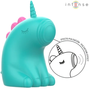 Intense FUN Toys Trixie Lay-on Vibrator Unicorn Design Green