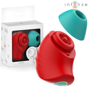 Intense High Tech Donnie Clitorisstimulator Rood/Groen Intense High Tech Donnie Clitorisstimulator Rood/Groen - Afbeelding 1