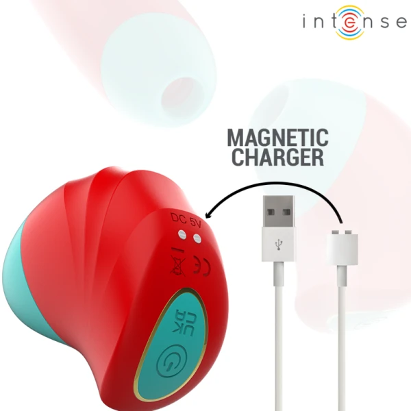 Intense High Tech Donnie Clitorisstimulator Rood/Groen