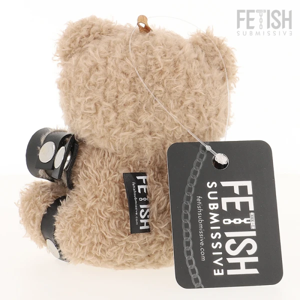 Fetish Submissive Rebel Toys Yogi Teddybeer BDSM Pluche figuur met handboeien