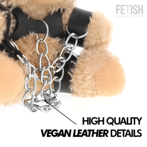 Fetish Submissive Rebel Toys Yogi Teddybeer BDSM Pluche figuur met handboeien Fetish Submissive Rebel Toys Yogi Teddybeer BDSM Pluche figuur met handboeien - Afbeelding 5