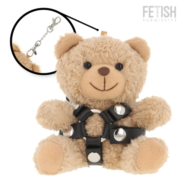 Fetish Submissive Rebel Toys Bongo Teddybär BDSM Modell 4 met Ringtuig