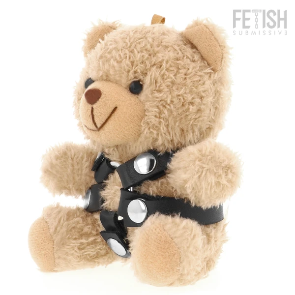 Fetish Submissive Rebel Toys Bongo Teddybär BDSM Modell 4 met Ringtuig
