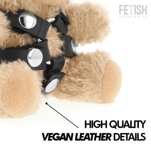 Fetish Submissive Rebel Toys Bongo Teddybär BDSM Modell 4 met Ringtuig Fetish Submissive Rebel Toys Bongo Teddybär BDSM Modell 4 met Ringtuig - Afbeelding 4