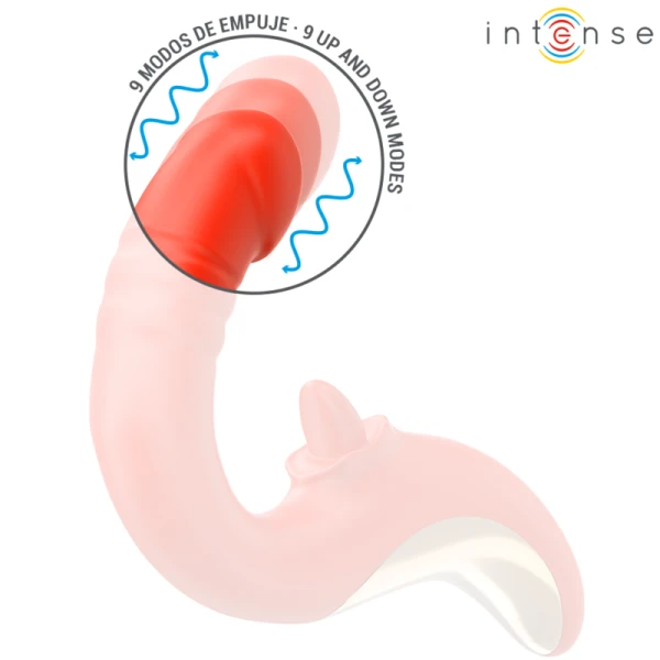 Intense Paulina U-vormige vibrator en stimulator rood Intense Paulina U-vormige vibrator en stimulator rood
