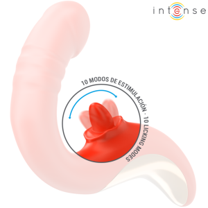 Intense Paulina U-vormige vibrator en stimulator rood Intense Paulina U-vormige vibrator en stimulator rood - Afbeelding 6