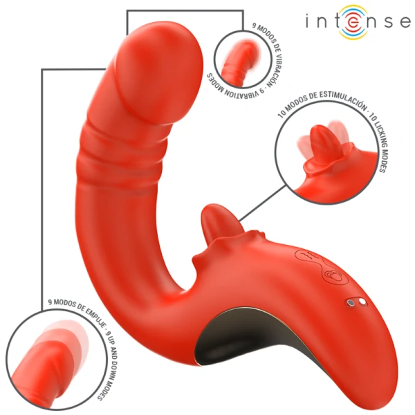 img_195697_000c02bc190c8359aa90688f4e8308b1_1.png Intense Paulina U-vormige vibrator en stimulator rood