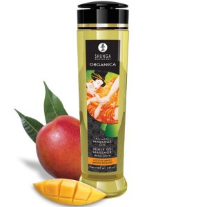 Shunga Oils BIO Massage Oil Mango 240 ml Shunga Oils BIO Massage Oil Mango 240 ml - Image 1