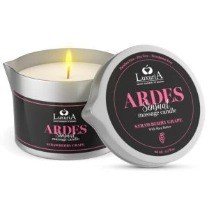 Intimateline Luxuria Grape Massage Candle with Shea Butter