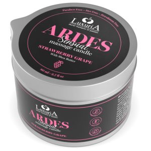 Intimateline Luxuria Druivenmassagekaars met Sheaboter Intimateline Luxuria Druivenmassagekaars met Sheaboter - Afbeelding 2