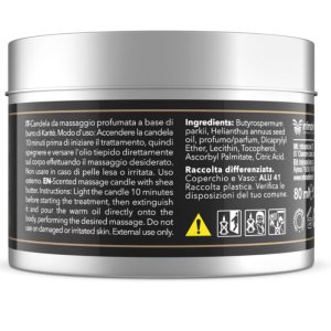 Intimateline Luxuria Chocolade Massagekaars met Sheaboter Intimateline Luxuria Chocolade Massagekaars met Sheaboter - Afbeelding 3