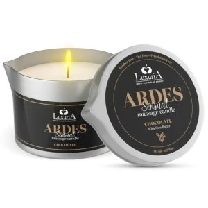 Intimateline Luxuria Chocolade Massagekaars met Sheaboter