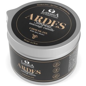 Intimateline Luxuria Chocolade Massagekaars met Sheaboter Intimateline Luxuria Chocolade Massagekaars met Sheaboter - Afbeelding 4