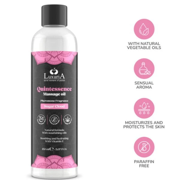 Intimateline Luxuria Massageolie Suikerspin