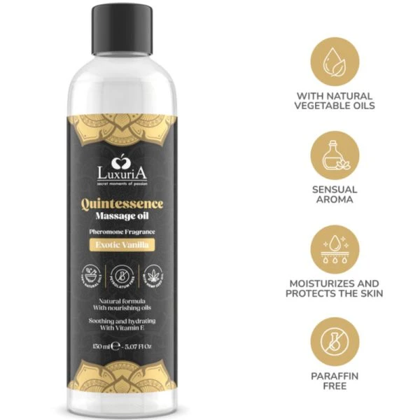 Intimateline Quintessence Massageöl Exotic Vainilla