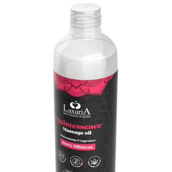 Intimateline Luxuria Massageolie Bessen met Hennepzaadolie