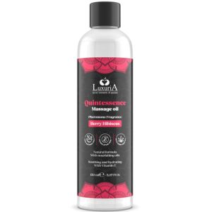 Intimateline Luxuria Massageolie Bessen met Hennepzaadolie Intimateline Luxuria Massageolie Bessen met Hennepzaadolie - Afbeelding 1