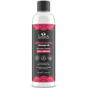 Intimateline Luxuria Massage Oil Berry with Hemp Seed Oil