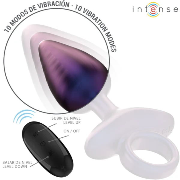 Intense Anal Toys vibrerende anaalplug Michael met afstandsbediening Intense Anal Toys vibrerende anaalplug Michael met afstandsbediening