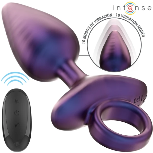 Intense Anal Toys vibrerende anaalplug Michael met afstandsbediening Intense Anal Toys vibrerende anaalplug Michael met afstandsbediening