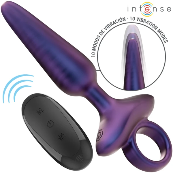 Intense Anal Toys Marlon vibrerende anaalplug met afstandsbediening
