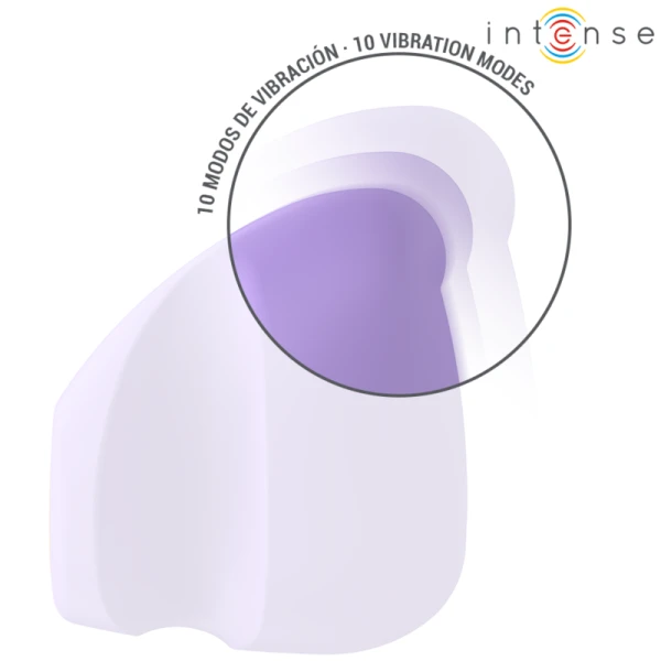 Intense FUN Toys Opgelegde Vibrator Ursula Stimulator 10 Trillingen Paars