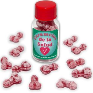 Diablo Picante Penis-Snoepjes Aardbei-Kers Party Gag Diablo Picante Penis-Snoepjes Aardbei-Kers Party Gag - Afbeelding 1