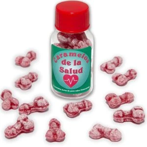 Diablo Picante Penis Candies Strawberry-Cherry Party Gag