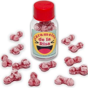 Diablo Picante Penis-Lachbonbons Aardbei/Kers 12 Stuks Diablo Picante Penis-Lachbonbons Aardbei/Kers 12 Stuks - Afbeelding 1