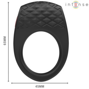 Intense FOR HIM Clover Vibrator Penisring met 10 trillingen, Zwart Intense FOR HIM Clover Vibrator Penisring met 10 trillingen, Zwart - Afbeelding 4