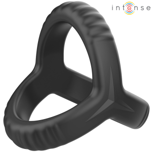 Intense FOR HIM Carson Doppelter Penisring aus Silikon, schwarz Intense FOR HIM Carson Doppelter Penisring aus Silikon, schwarz – Bild 4