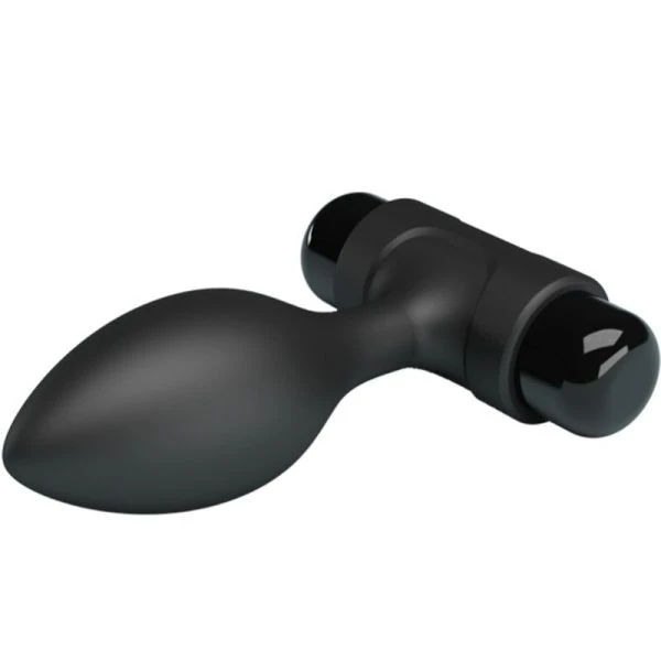 Anal Toys Pretty Love Vibra Butt Anaalplug met 10 Trillingen, Zwart