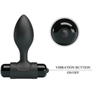 Anal Toys Pretty Love Vibra Butt Anaalplug met 10 Trillingen, Zwart Anal Toys Pretty Love Vibra Butt Anaalplug met 10 Trillingen, Zwart - Afbeelding 5