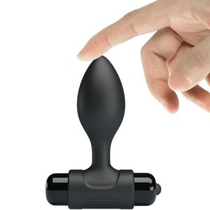 Anal Toys Pretty Love Vibra Butt Anaalplug met 10 Trillingen, Zwart Anal Toys Pretty Love Vibra Butt Anaalplug met 10 Trillingen, Zwart - Afbeelding 4