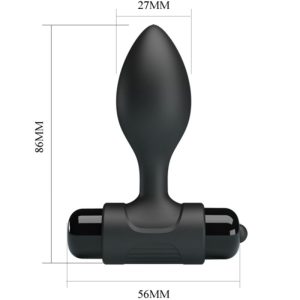 Anal Toys Pretty Love Vibra Butt Anaalplug met 10 Trillingen, Zwart Anal Toys Pretty Love Vibra Butt Anaalplug met 10 Trillingen, Zwart - Afbeelding 7