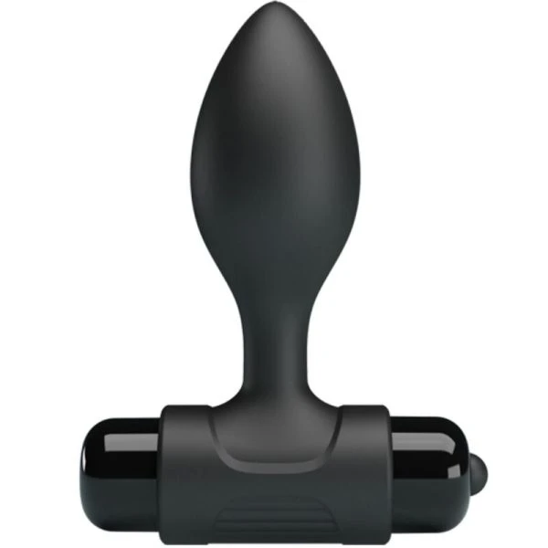 Anal Toys Pretty Love Vibra Butt Anaalplug met 10 Trillingen, Zwart