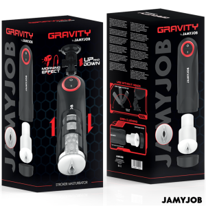 Jamyjob Gravity Automatische Masturbator met Stoot- en Zuigfunctie Zwart Jamyjob Gravity Automatische Masturbator met Stoot- en Zuigfunctie Zwart - Afbeelding 7